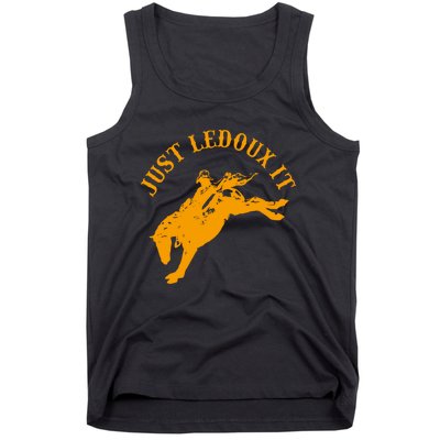 Just Ledoux It Cowboy Whiskey Wine Lover Tank Top