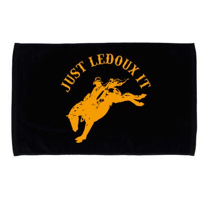 Just Ledoux It Cowboy Whiskey Wine Lover Microfiber Hand Towel