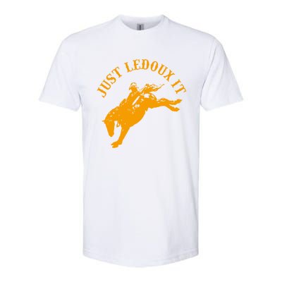 Just Ledoux It Cowboy Whiskey Wine Lover Softstyle CVC T-Shirt