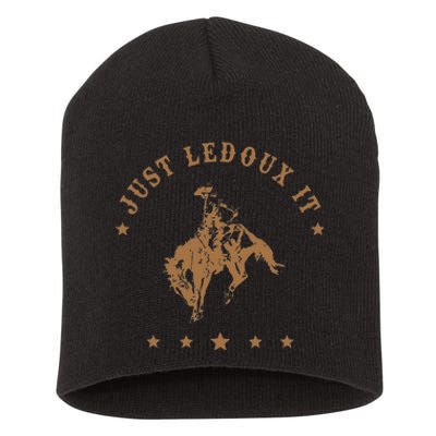 Just Ledoux It Cowboy Whiskey Wine Lover Short Acrylic Beanie