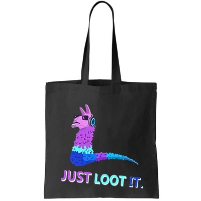 Just Loot It Llama Outfit For Teen Gamers Bag