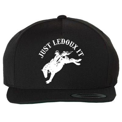 Just Ledoux It Cowboy Whiskey Wine Lover Wool Snapback Cap