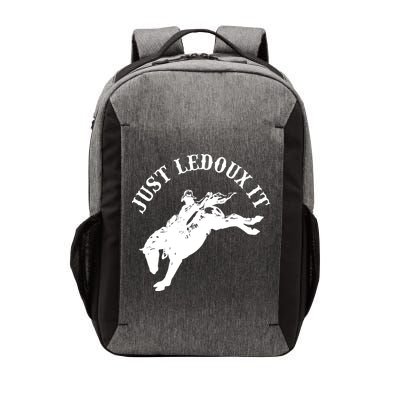 Just Ledoux It Cowboy Whiskey Wine Lover Vector Backpack