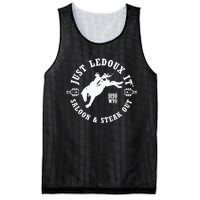 Just Ledoux It Just Ledoux It Cowboy Whiskey Wine Lover Mesh Reversible Basketball Jersey Tank