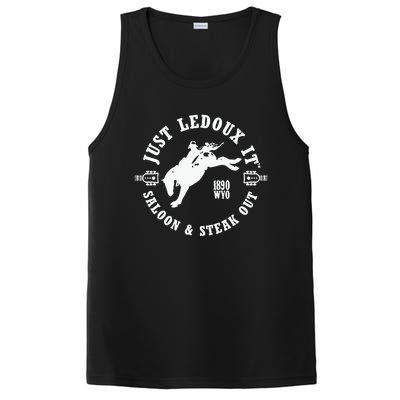 Just Ledoux It Just Ledoux It Cowboy Whiskey Wine Lover PosiCharge Competitor Tank