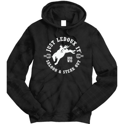 Just Ledoux It Just Ledoux It Cowboy Whiskey Wine Lover Tie Dye Hoodie