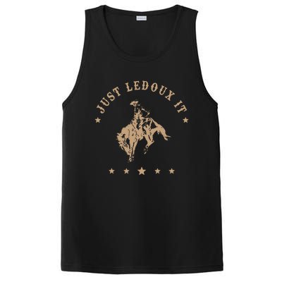 Just Ledoux It Cowboy Whiskey Wine Lover PosiCharge Competitor Tank