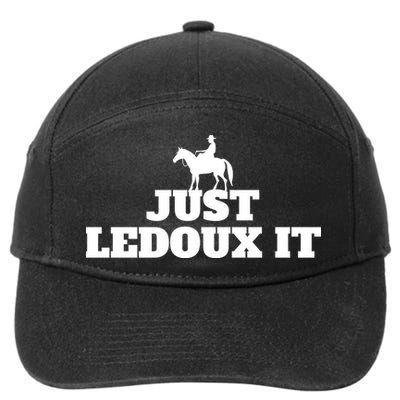 Just Ledoux It Cowboy Whiskey Wine Lover 7-Panel Snapback Hat