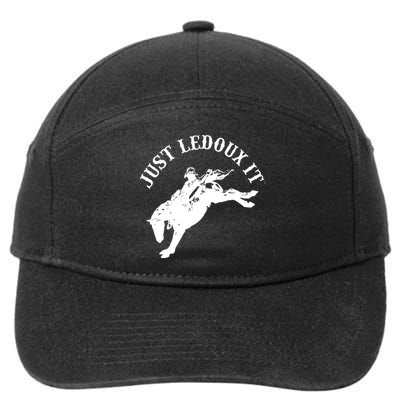 Just Ledoux It Cowboy Whiskey Wine Lover 7-Panel Snapback Hat