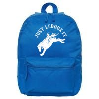 Just Ledoux It Cowboy Whiskey Wine Lover 16 in Basic Backpack