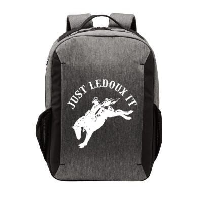 Just Ledoux It Cowboy Whiskey Wine Lover Vector Backpack