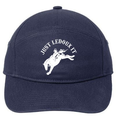 Just Ledoux It Cowboy Whiskey Wine Lover 7-Panel Snapback Hat