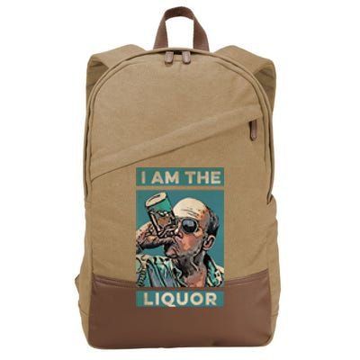 Jim Lahey I Am The Liquor Cotton Canvas Backpack