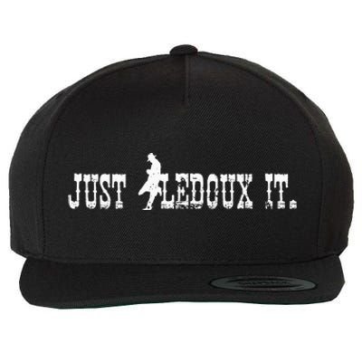 Just Ledoux It Cowboy Whiskey Wine Lover Wool Snapback Cap