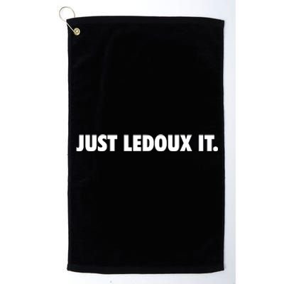 Just Ledoux It Cowboy Whiskey Rodeo Wine Lover Platinum Collection Golf Towel