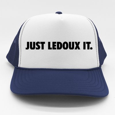 Just Ledoux It Cowboy Whiskey Rodeo Wine Lover Trucker Hat