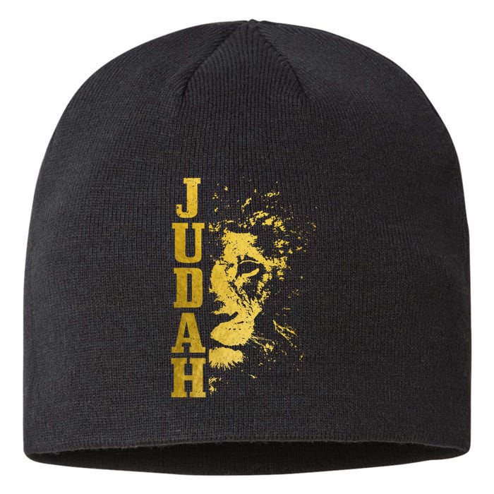 Judah Lion Israelite Vintage Men Women Reggae Israel Hebrew Sustainable Beanie