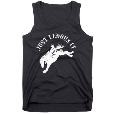 Just Ledoux It Cowboy Whiskey Wine Lover Tank Top