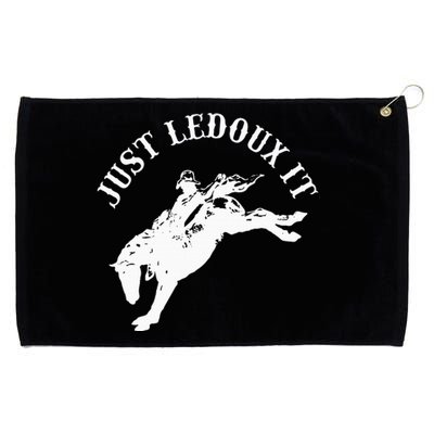 Just Ledoux It Cowboy Whiskey Wine Lover Grommeted Golf Towel