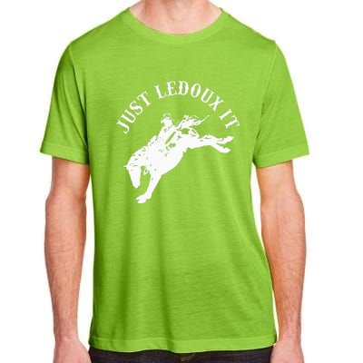 Just Ledoux It Cowboy Whiskey Wine Lover Adult ChromaSoft Performance T-Shirt