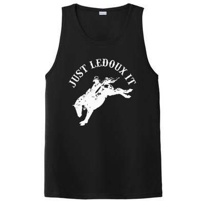 Just Ledoux It Cowboy Whiskey Wine Lover PosiCharge Competitor Tank