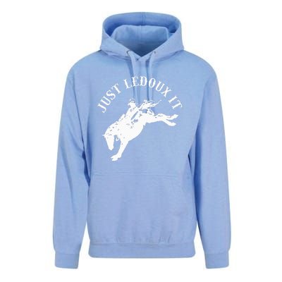 Just Ledoux It Cowboy Whiskey Wine Lover Unisex Surf Hoodie