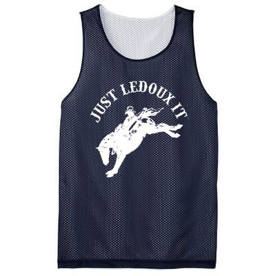 Just Ledoux It Cowboy Whiskey Wine Lover Mesh Reversible Basketball Jersey Tank