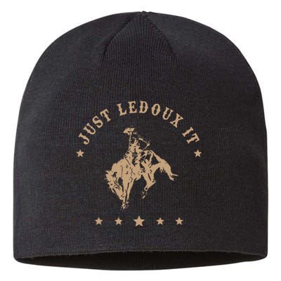 Just Ledoux It Cowboy Whiskey Wine Lover Sustainable Beanie