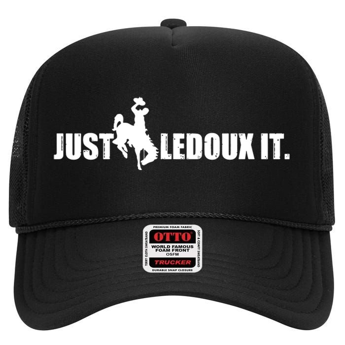 Just Ledoux Igift Msn For Horses High Crown Mesh Back Trucker Hat