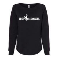 Just Ledoux Igift Msn For Horses Womens California Wash Sweatshirt