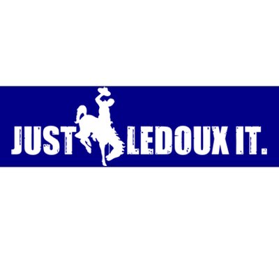 Just Ledoux Igift Msn For Horses Funny Gift Bumper Sticker