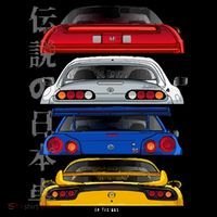 Jdm Legends Drawstring Bag