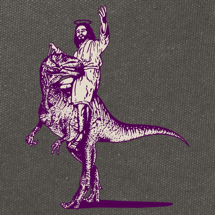 Jesus Lizard Cotton Canvas Backpack
