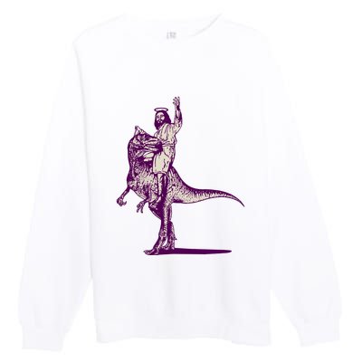 Jesus Lizard Premium Crewneck Sweatshirt