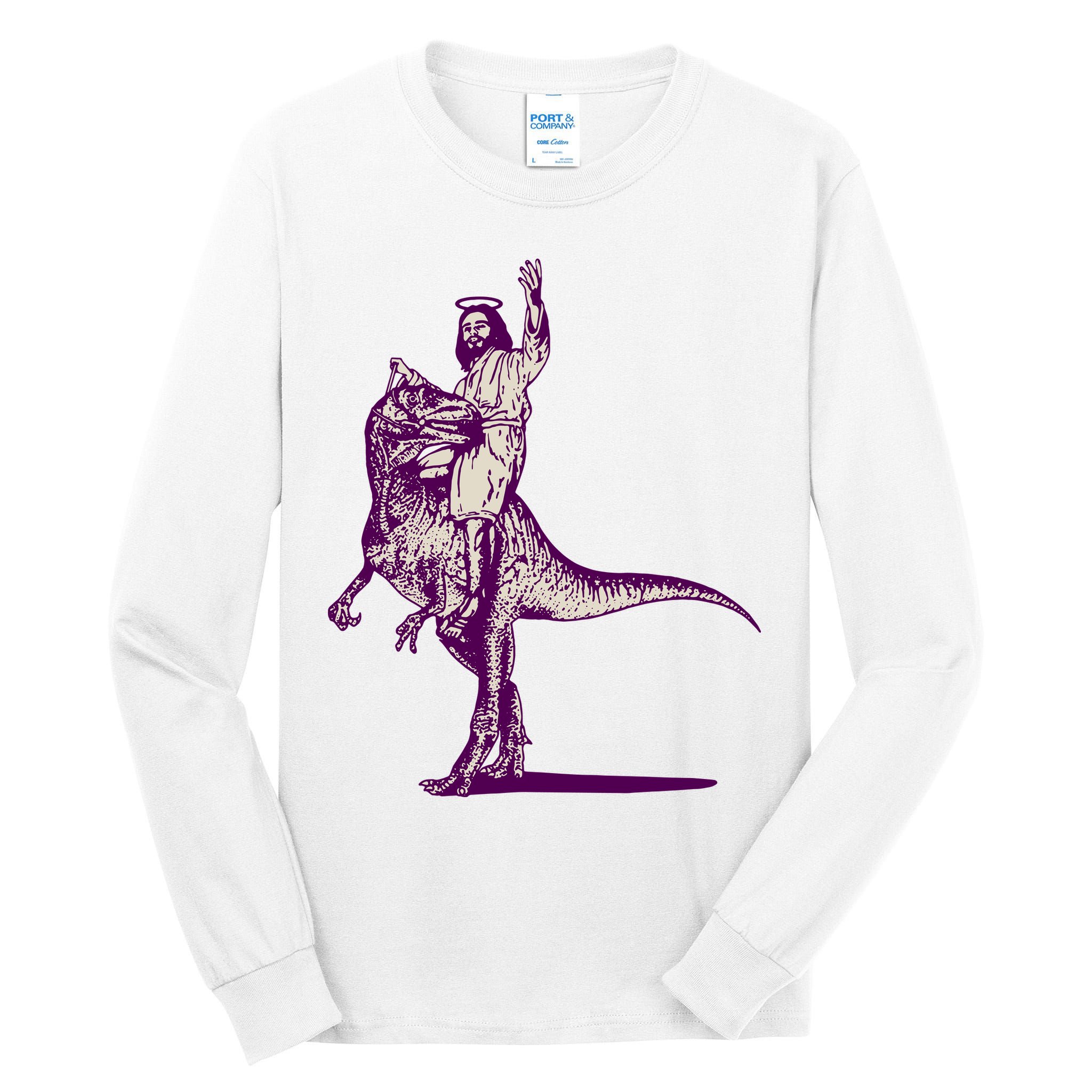 Jesus Lizard Tall Long Sleeve T-Shirt