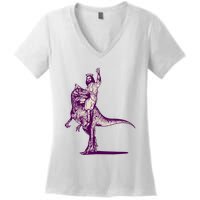 Jesus Lizard Women's V-Neck T-Shirt