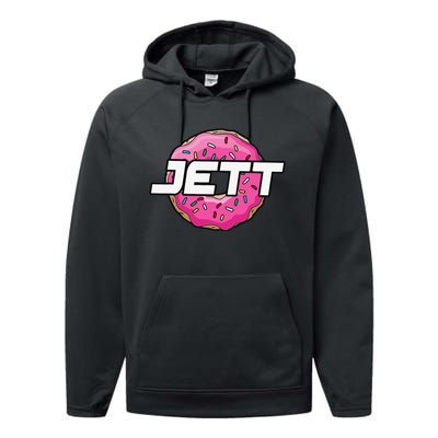 Jett Lawrence JL18 Motocorss Supercross Donut Performance Fleece Hoodie