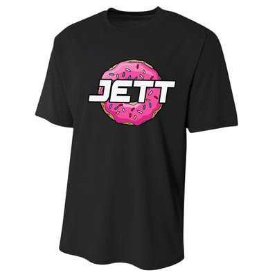 Jett Lawrence JL18 Motocorss Supercross Donut Performance Sprint T-Shirt