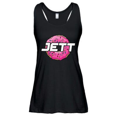 Jett Lawrence JL18 Motocorss Supercross Donut Ladies Essential Flowy Tank