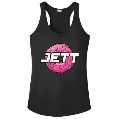 Jett Lawrence JL18 Motocorss Supercross Donut Ladies PosiCharge Competitor Racerback Tank