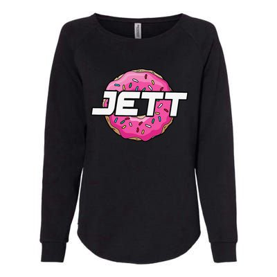 Jett Lawrence JL18 Motocorss Supercross Donut Womens California Wash Sweatshirt