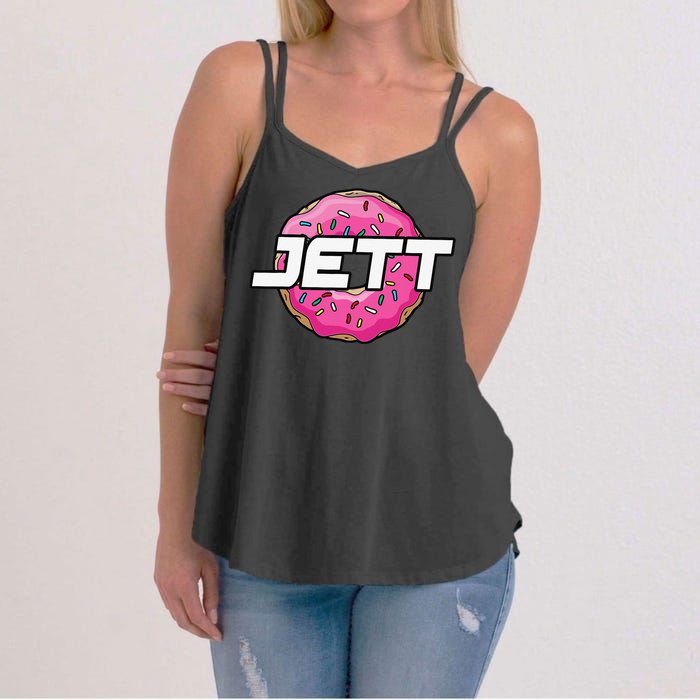 Jett Lawrence JL18 Motocorss Supercross Donut Women's Strappy Tank