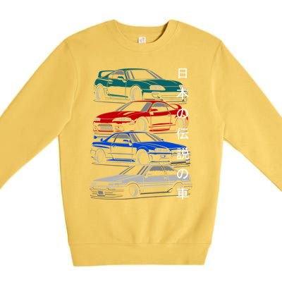 Jdm Legends Premium Crewneck Sweatshirt