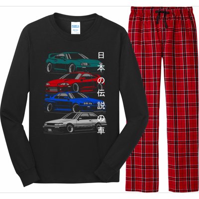 Jdm Legends Long Sleeve Pajama Set