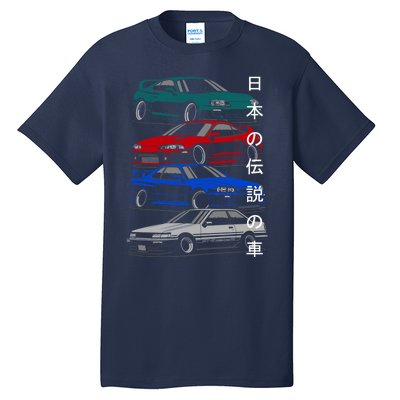 Jdm Legends Tall T-Shirt