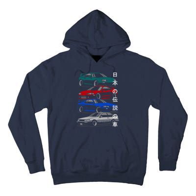 Jdm Legends Tall Hoodie