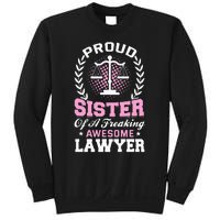 Justice Lawyer Jurist Attorney Prosecutor Paralegal Sister Sweatshirt