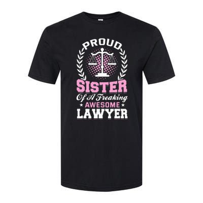 Justice Lawyer Jurist Attorney Prosecutor Paralegal Sister Softstyle CVC T-Shirt