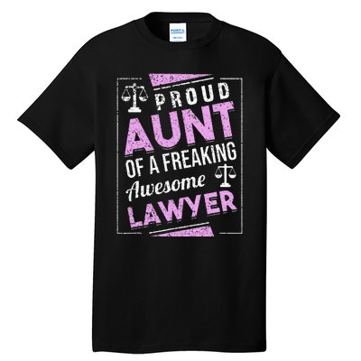 Justice Lawyer Jurist Attorney Prosecutor Paralegal Aunt Tall T-Shirt