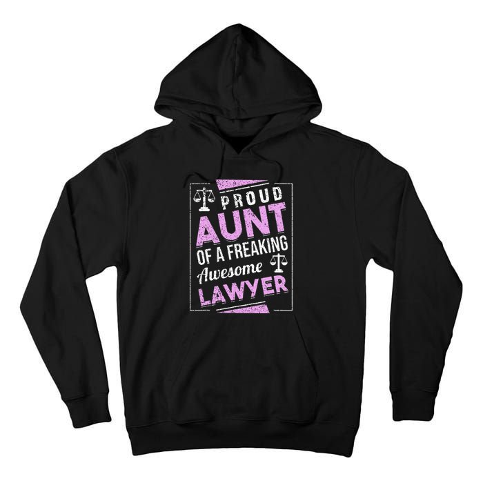 Justice Lawyer Jurist Attorney Prosecutor Paralegal Aunt Tall Hoodie